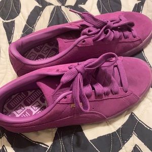 Purple GS pumas - GS 6.5 fits women’s 8-8.5